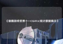 《制霸游戏世界——CSGOVAC统计数据揭示》