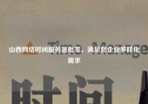 山西网络时间服务器批发，满足您企业多样化需求