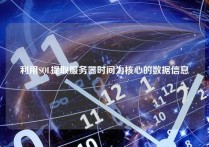 利用SQL提取服务器时间为核心的数据信息