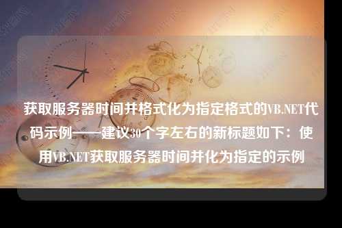 获取服务器时间并格式化为指定格式的VB.NET代码示例——建议30个字左右的新标题如下：使用VB.NET获取服务器时间并化为指定的示例