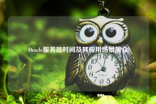 Oracle服务器时间及其应用场景简介